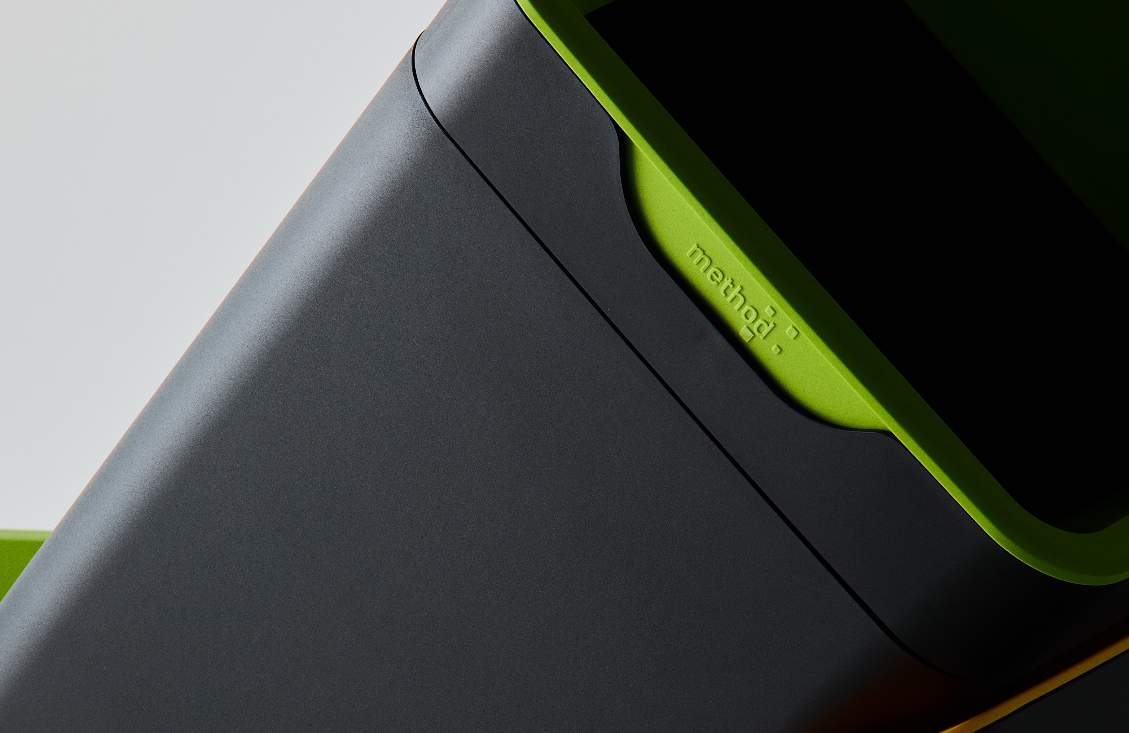 Method 20L bin made from 80% recycled polypropylene with fully recyclable black components