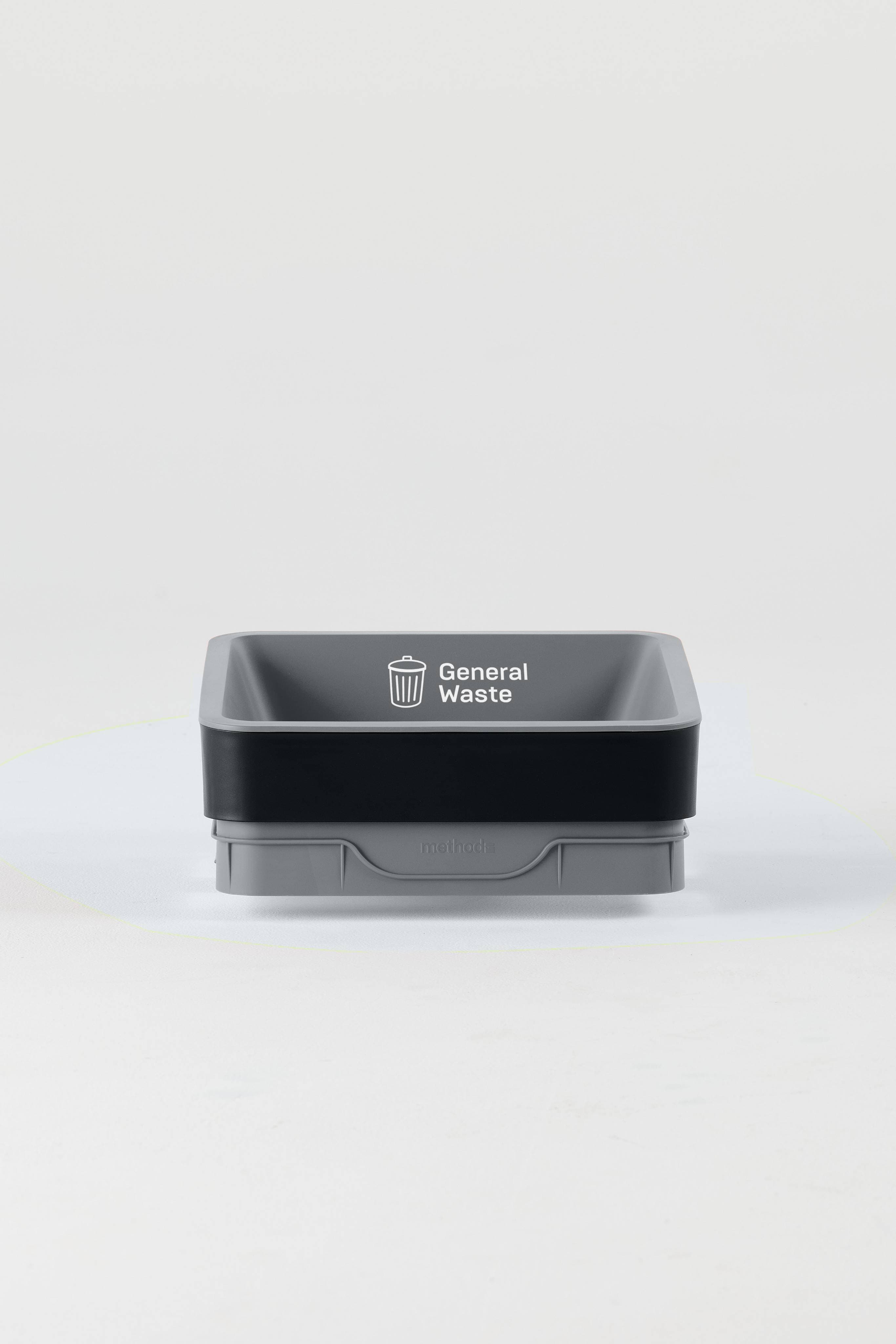 Open Lid 60L - Grey General Waste