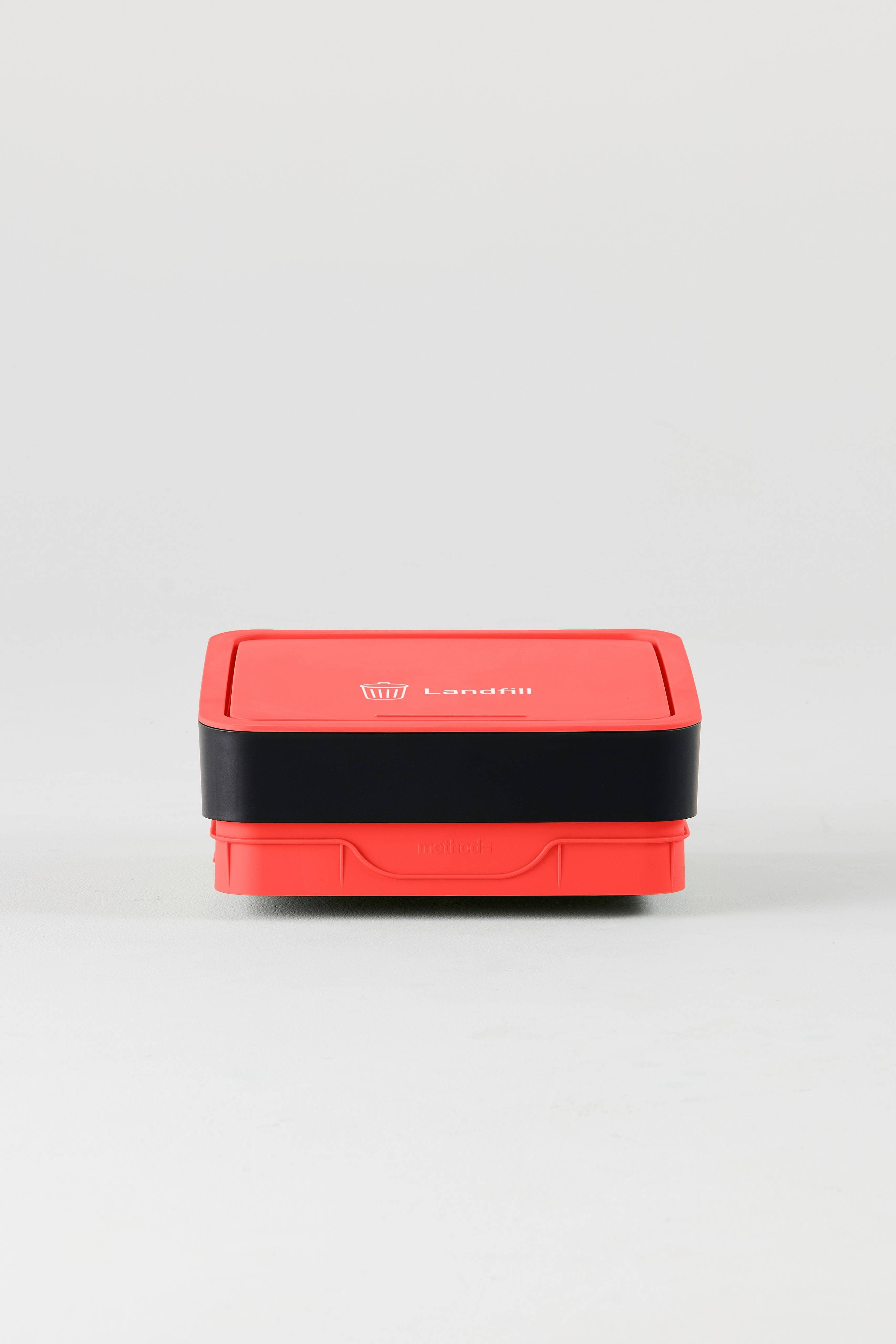 Touch Lid 60L - Red Landfill
