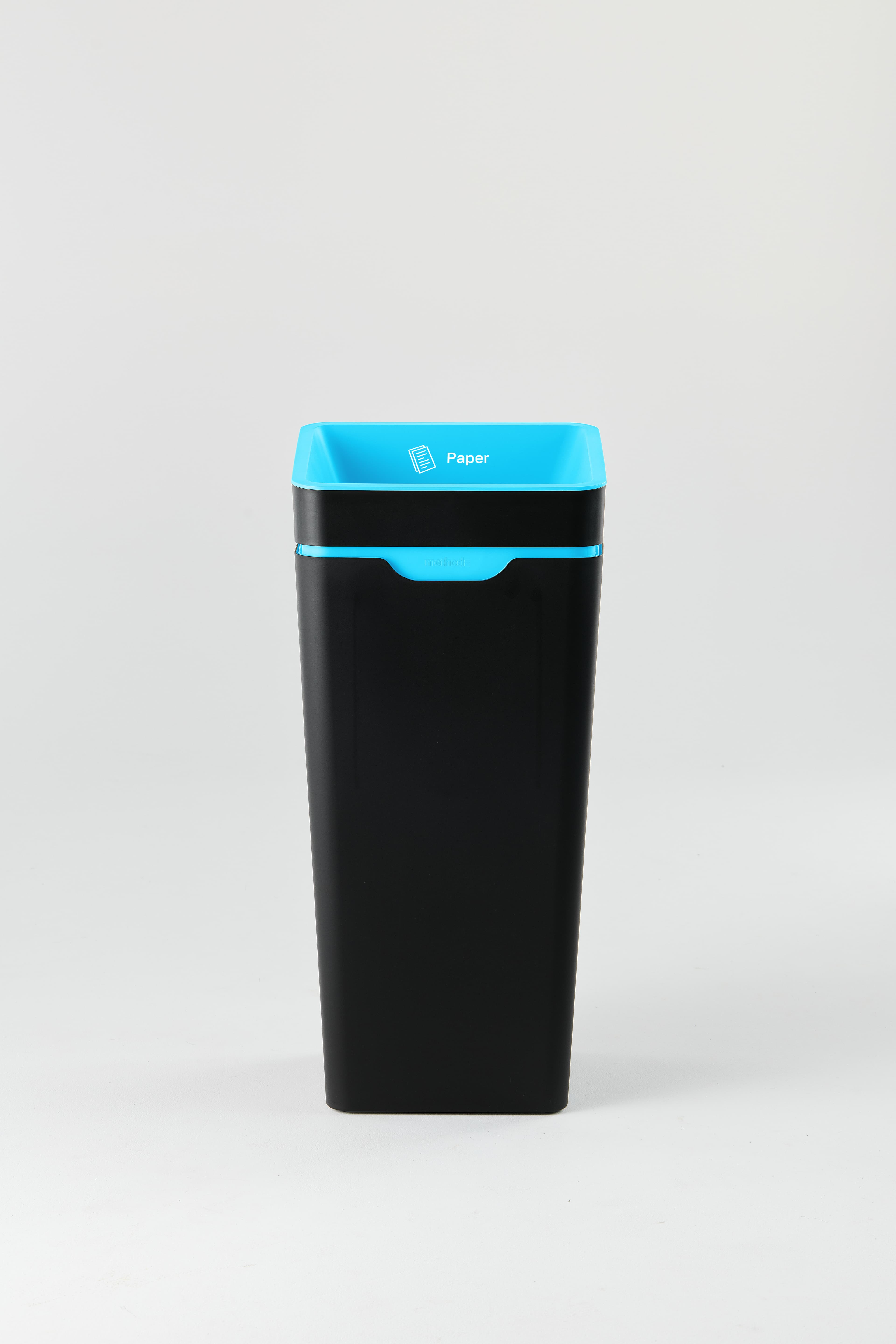 Bin 60L - Open Lid - Blue Paper