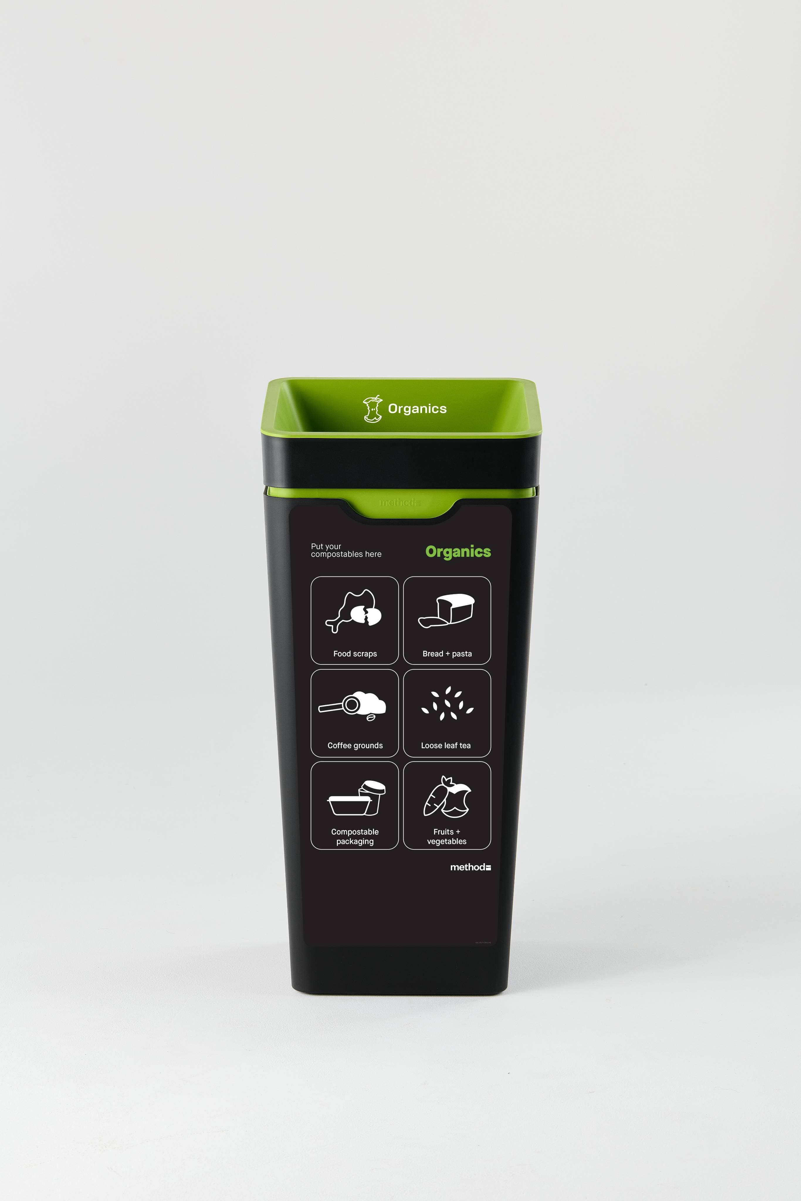 1 Bin Front Label - Organics - NZ