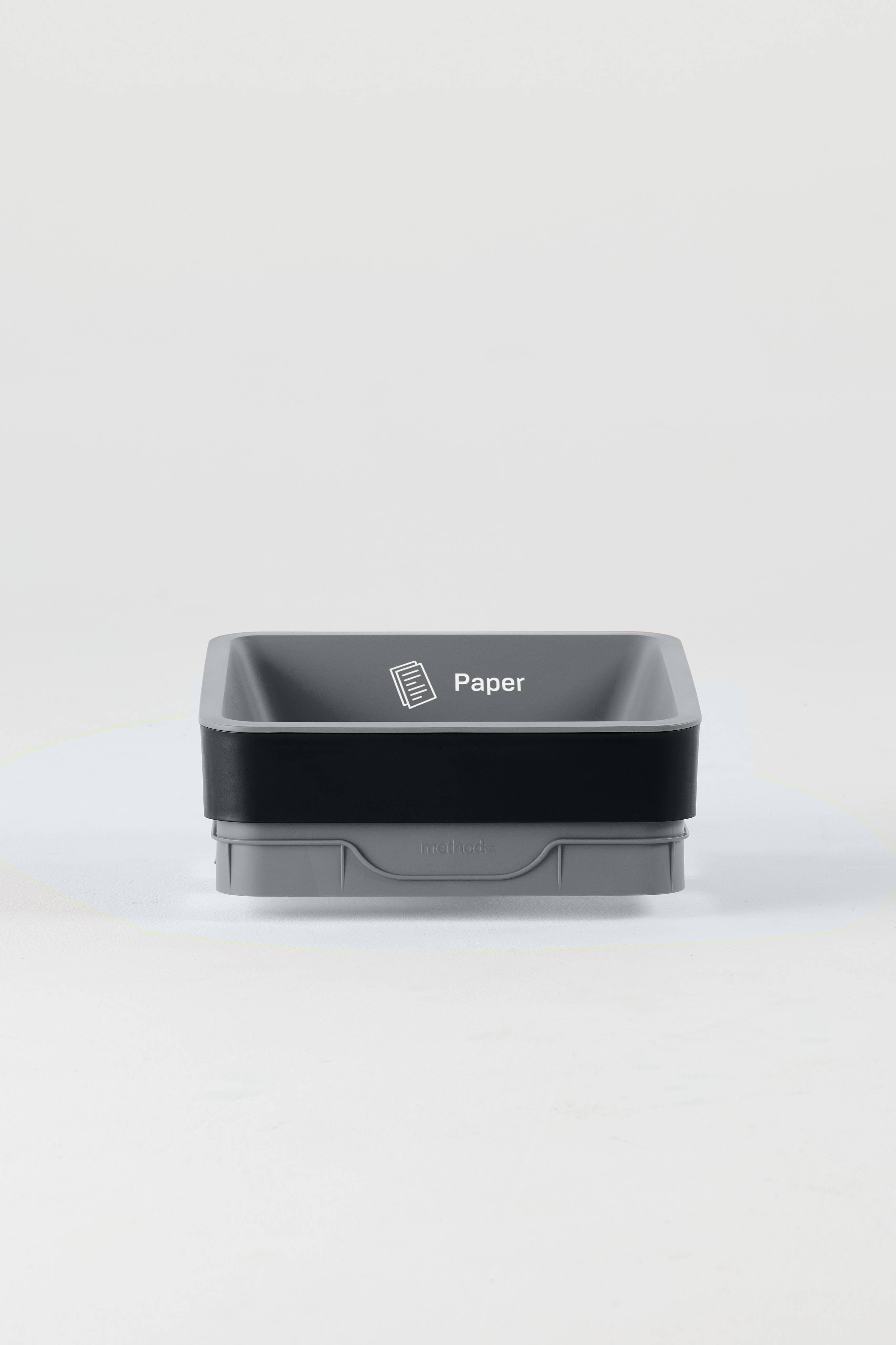 Open Lid 60L - Grey Paper