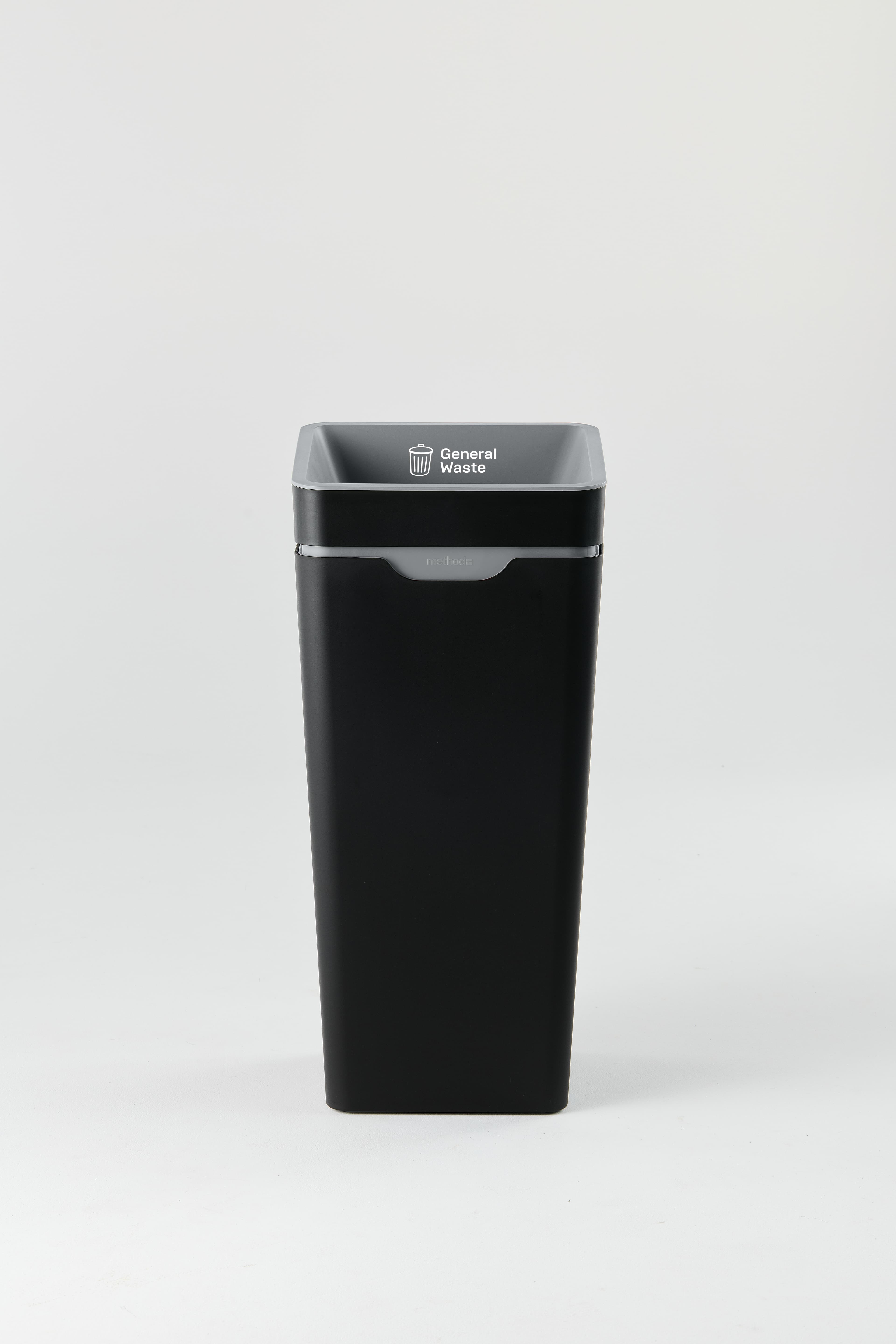 Bin 60L - Open Lid - Grey General Waste