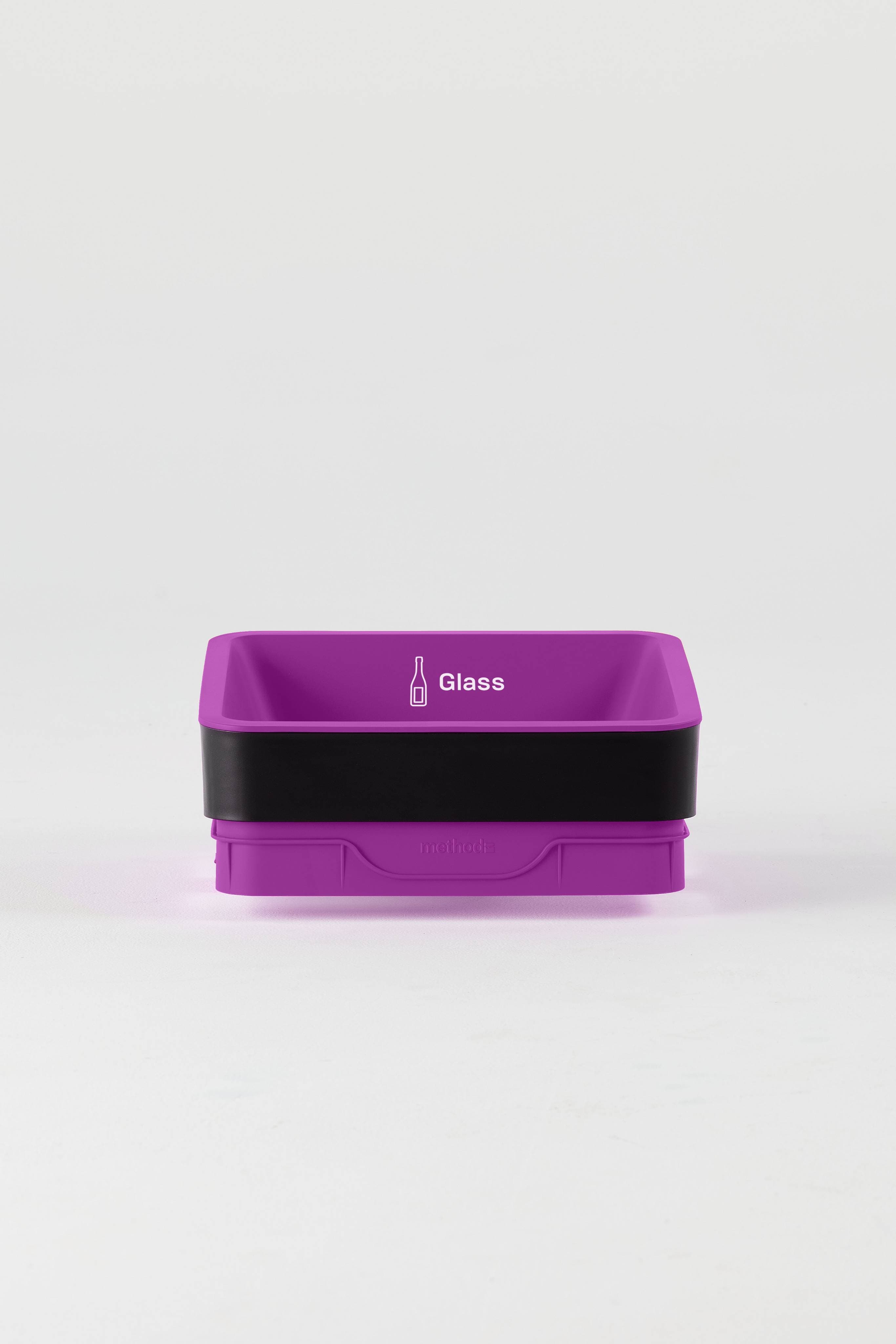 Open Lid 60L - Purple Glass