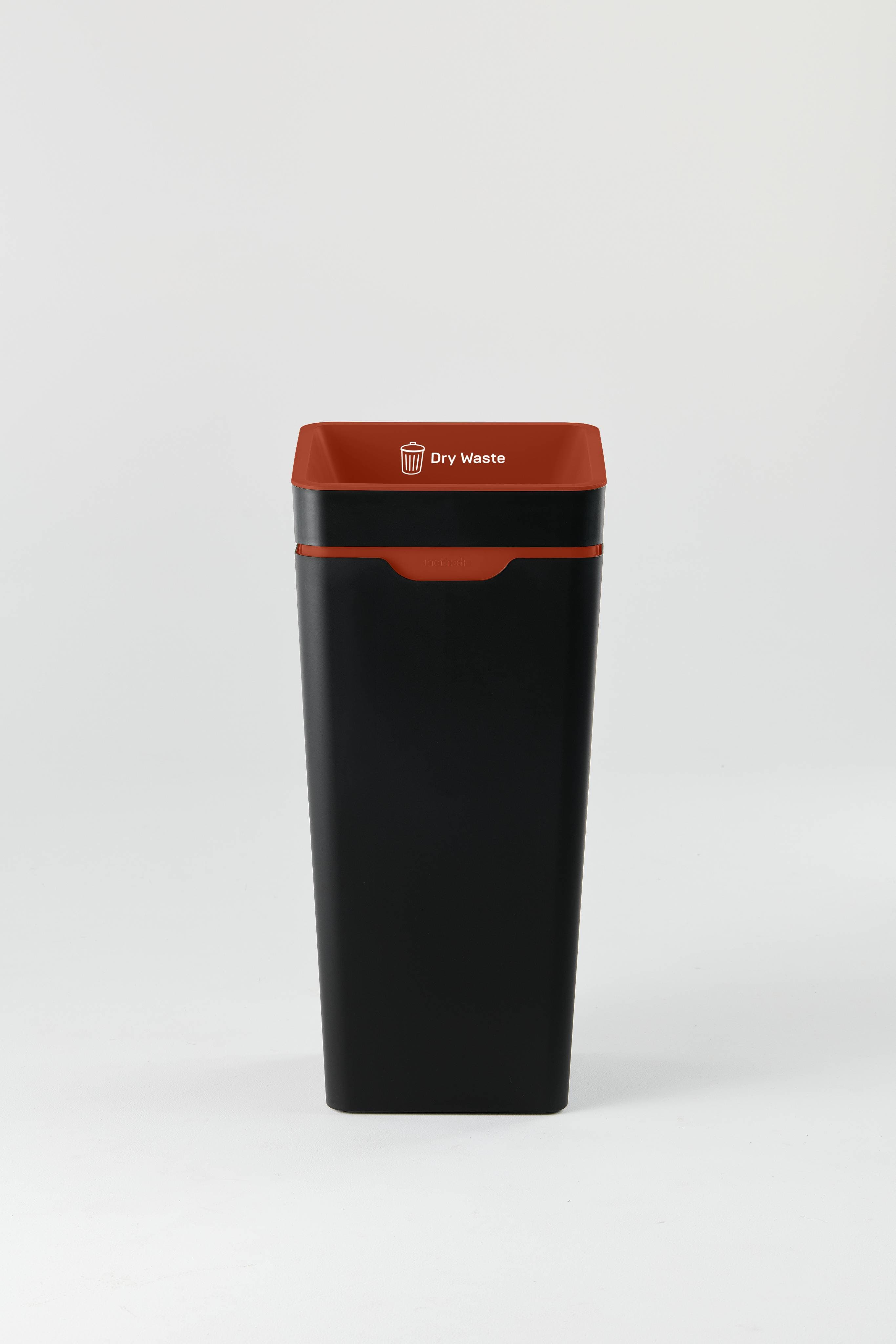 Bin 60L - Open Lid - Brown Dry Waste