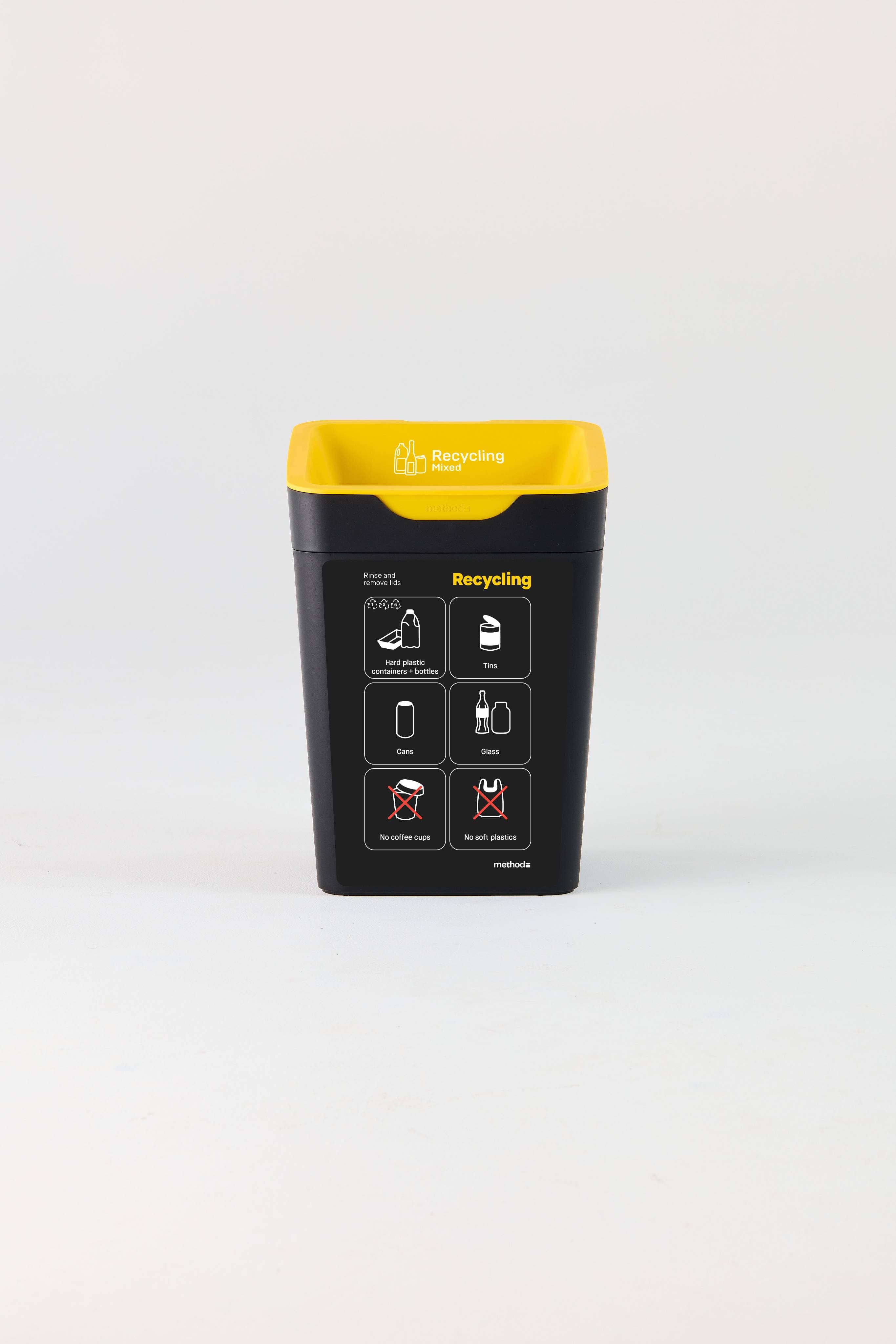 20L Bin Front Label - Mixed Recycling-AU